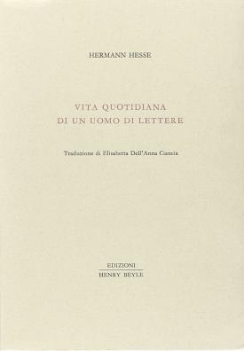 Vita quotidiana di un uomo di lettere