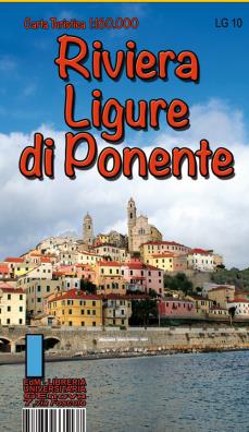 Riviera ligure di ponente. carta turistica 1: 160.000